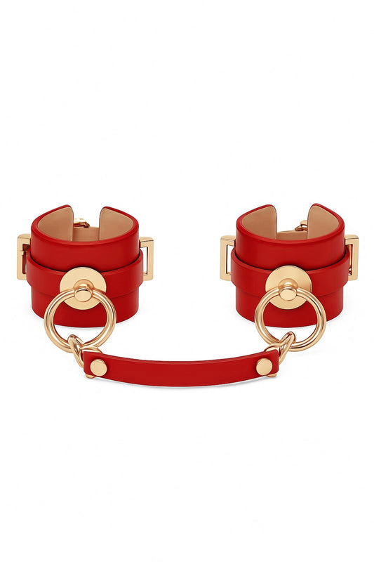 Ankle Cuffs ''Sensual'' Red