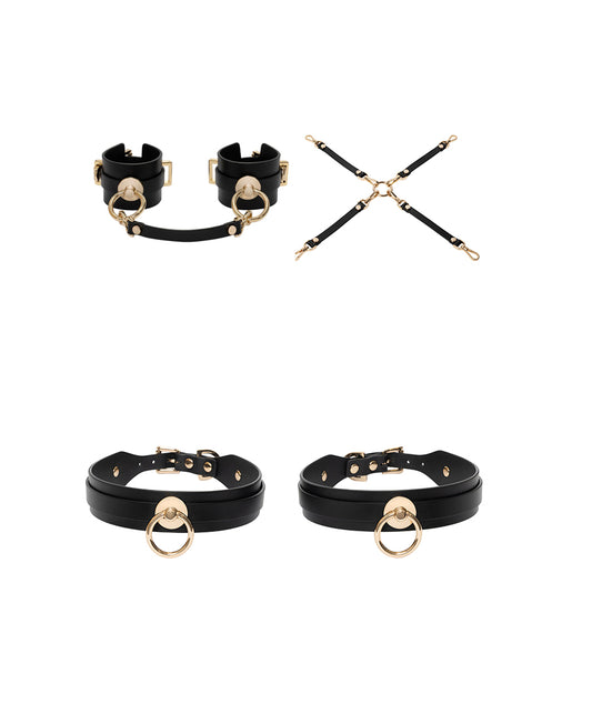 Sinnliches Verführungsset – Verlängerer, Strumpfhalter & Knöchelmanschetten