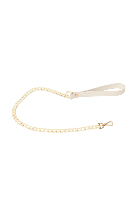 Leash "Guide moi" White